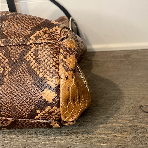 COACH LIMITED EDITION PHOEBE PYTHON LEATHER SHOULDER/TOTE - Picture 6 of 15